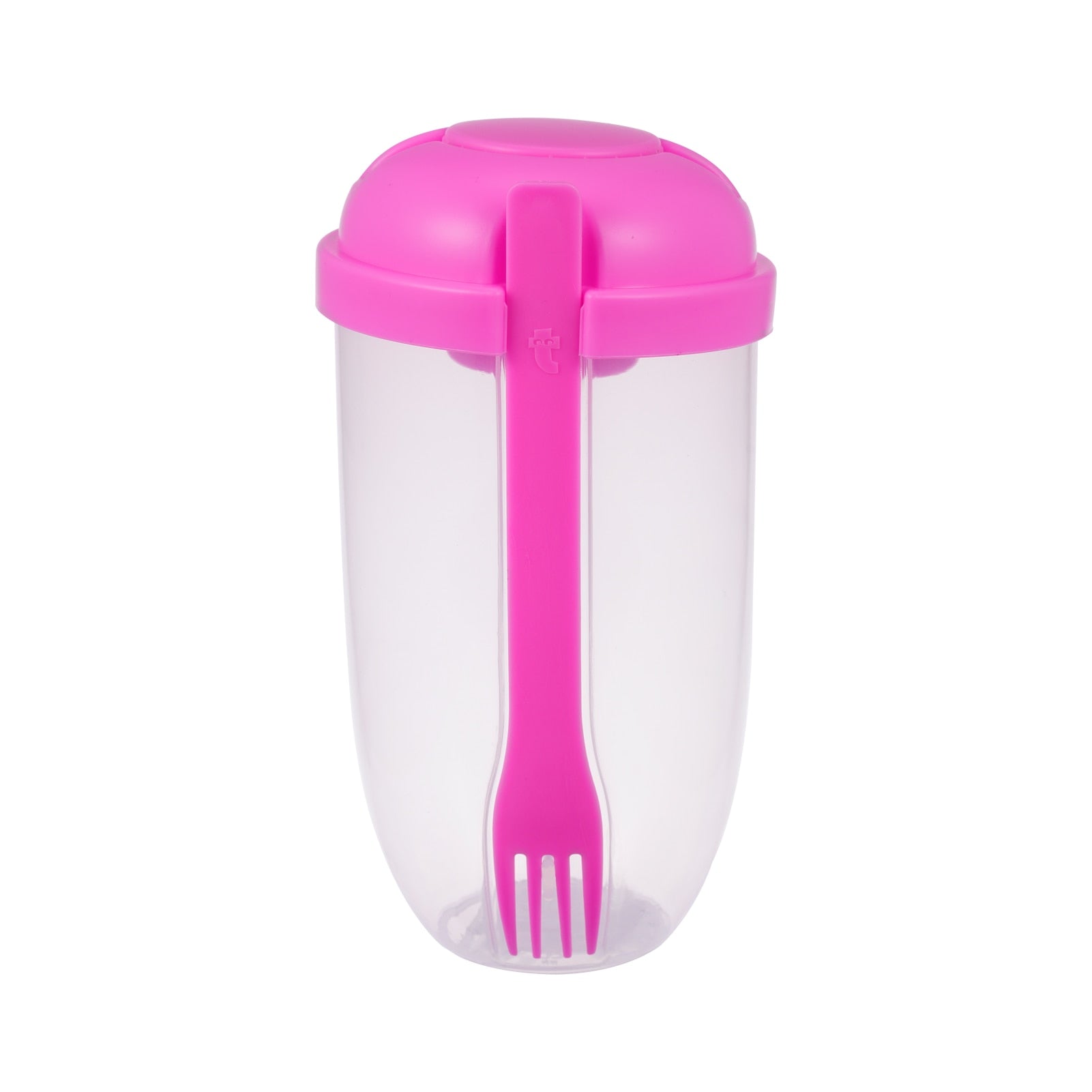 Cup Container with Fork Set