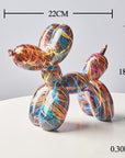 Nordic Resin Balloon Dog Statue