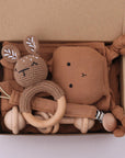 Baby Bundle Wooden Rattle Crochet