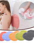 Bath Mat Back Massage Silicone Brush