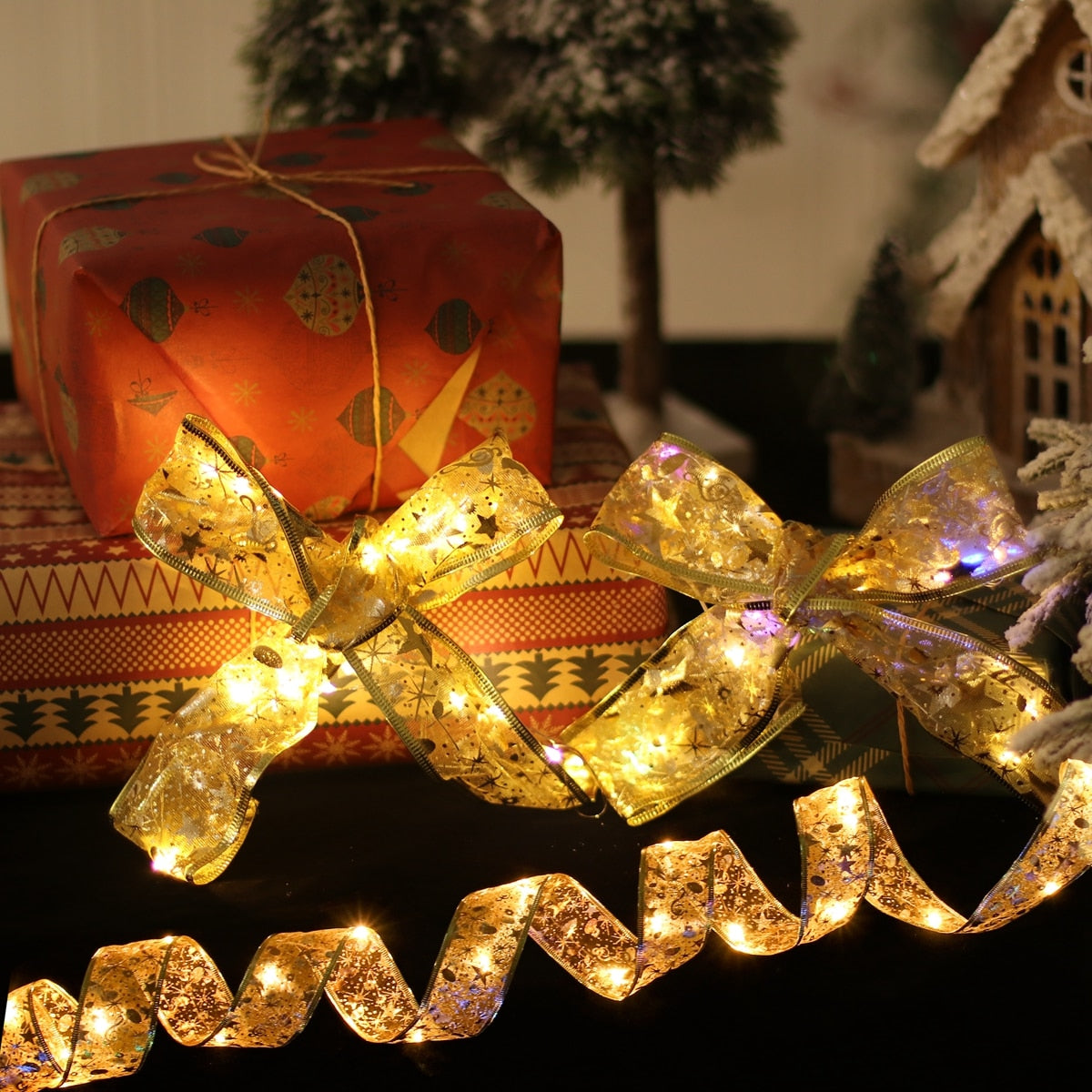 Ribbon Fairy Christmas Lights