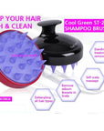 Silicon Hair Scalp Massager Brush