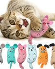 Interactive Plush Cat Toy